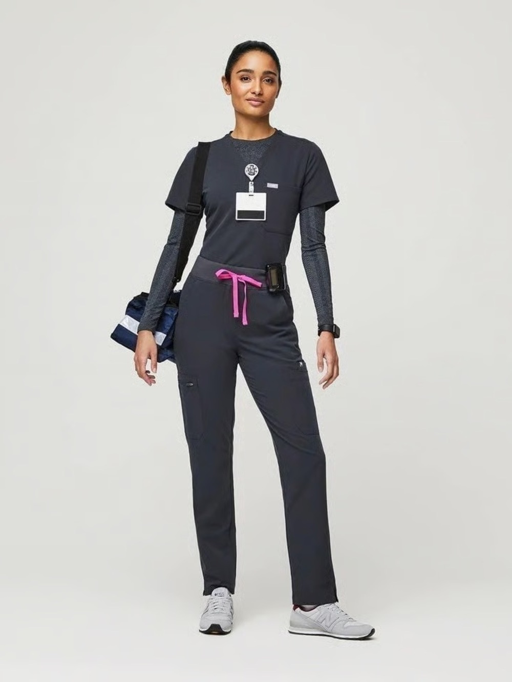 women's Night Sky Catarina™ - One-
Pocket Scrub Top - XS | FIGS